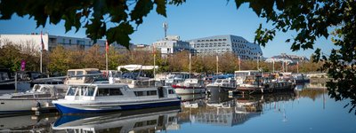 Le port de plaisance à Nancy