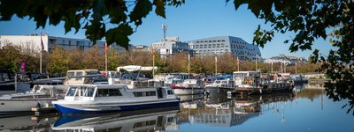 Le port de plaisance à Nancy