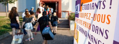 La foire à l'équipement pour les étudiants