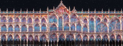 le mapping La Belle Saison Place Stanislas