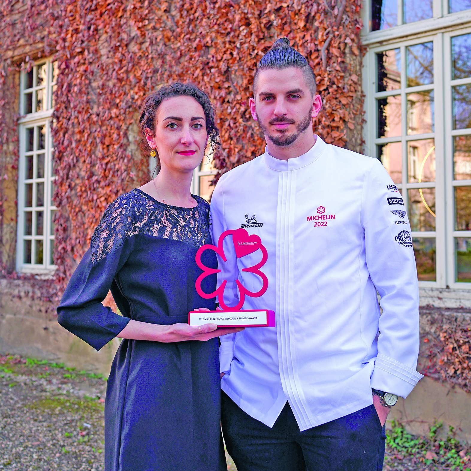 — Roxane et Charles Coulombeau sont les nouveaux propriétaires de la Maison dans le Parc. En moins de deux ans, ils ont accroché une étoile à la façade du restaurant.